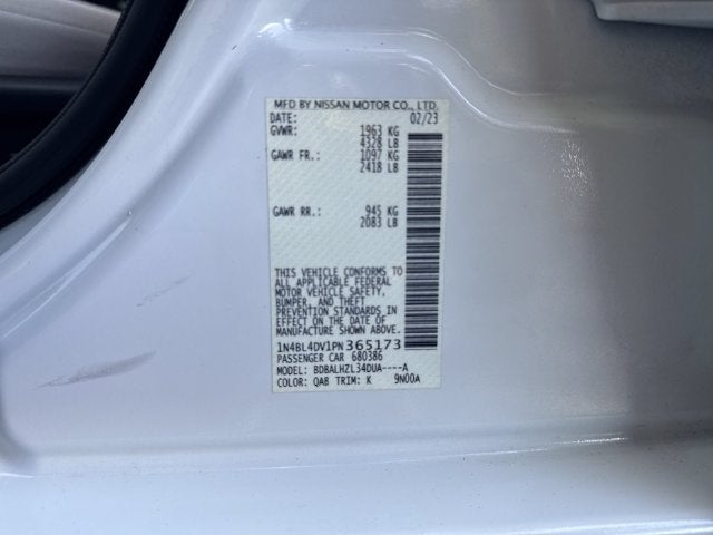 2023 Nissan Altima 2.5 SV