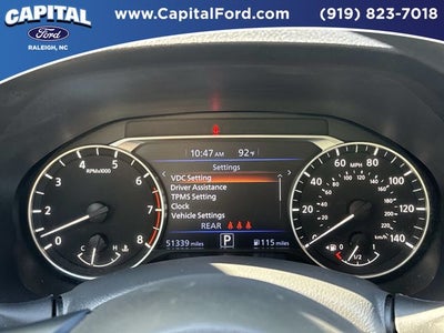 2025 Nissan Altima 2.5 SV