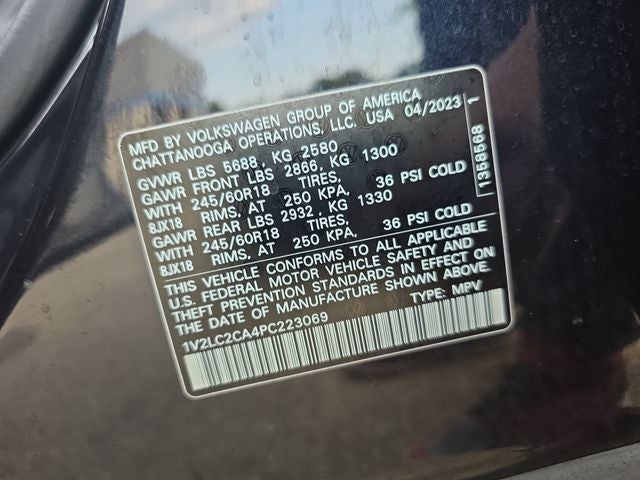 2023 Volkswagen Atlas Cross Sport 2.0T SE