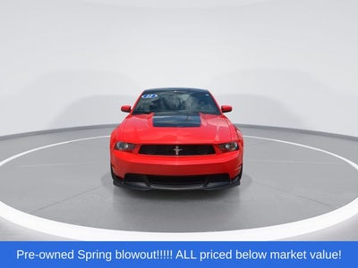 2012 Ford Mustang Boss 302