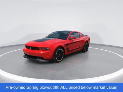 2012 Ford Mustang Boss 302