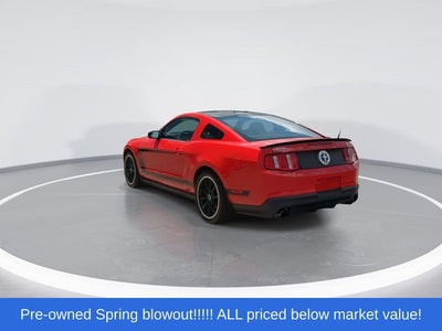 2012 Ford Mustang Boss 302
