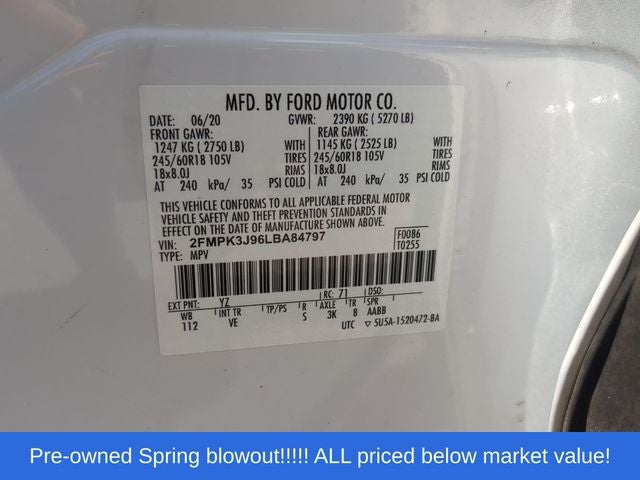 2020 Ford Edge SEL