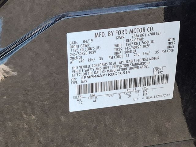 2019 Ford Edge ST