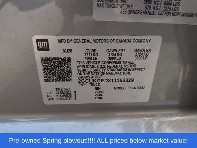 2026 Chevrolet Silverado 1500 LTZ