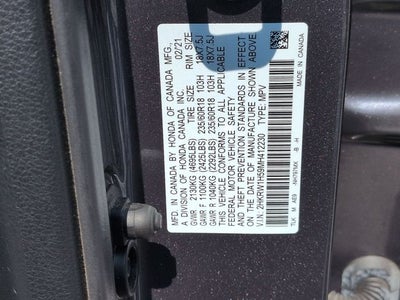 2021 Honda CR-V EX