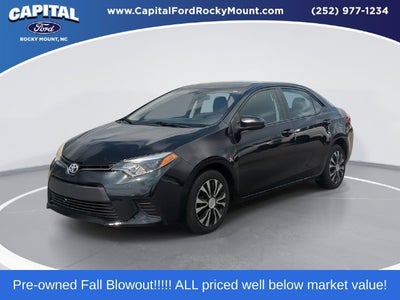 2016 Toyota Corolla LE