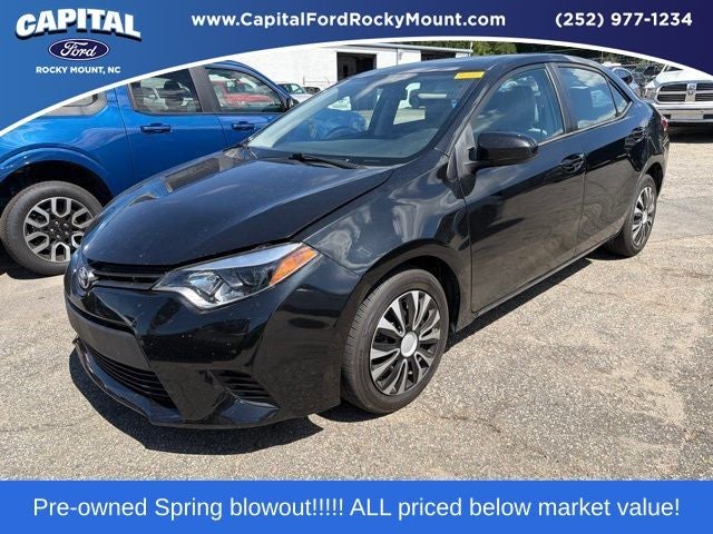 2016 Toyota Corolla LE