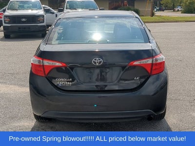 2016 Toyota Corolla LE