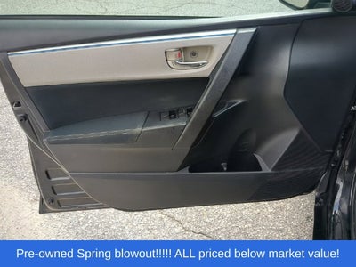 2016 Toyota Corolla LE