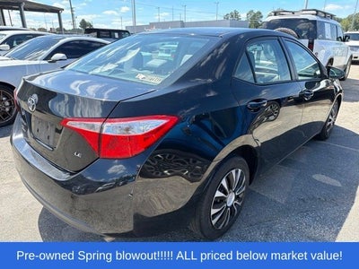 2016 Toyota Corolla LE