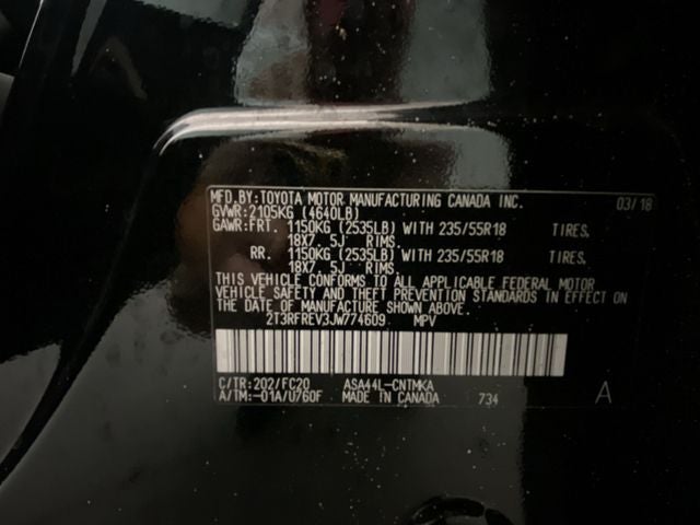 2018 Toyota RAV4 Adventure