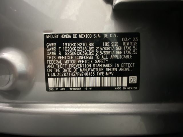 2023 Honda HR-V LX