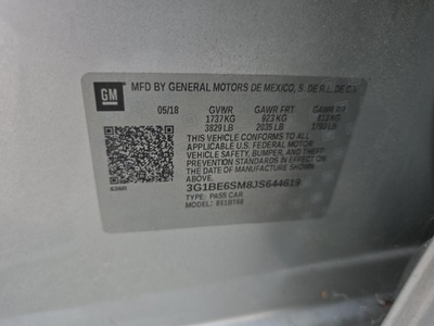 2018 Chevrolet Cruze LT