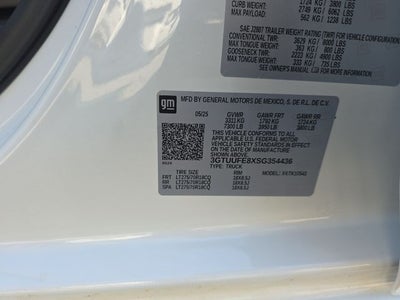 2025 GMC Sierra 1500 AT4X