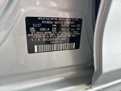 2018 Hyundai Accent SEL