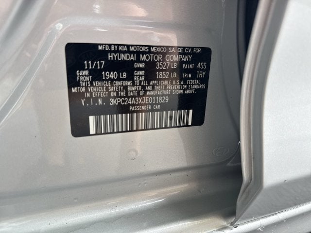 2018 Hyundai Accent SEL