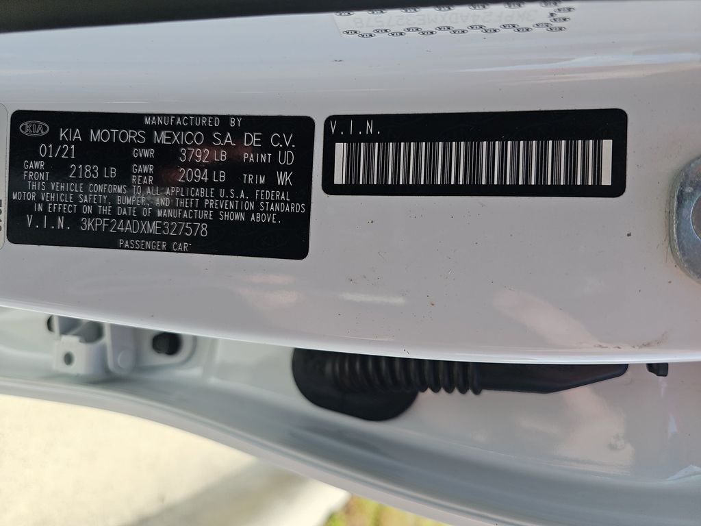 2021 Kia Forte LXS