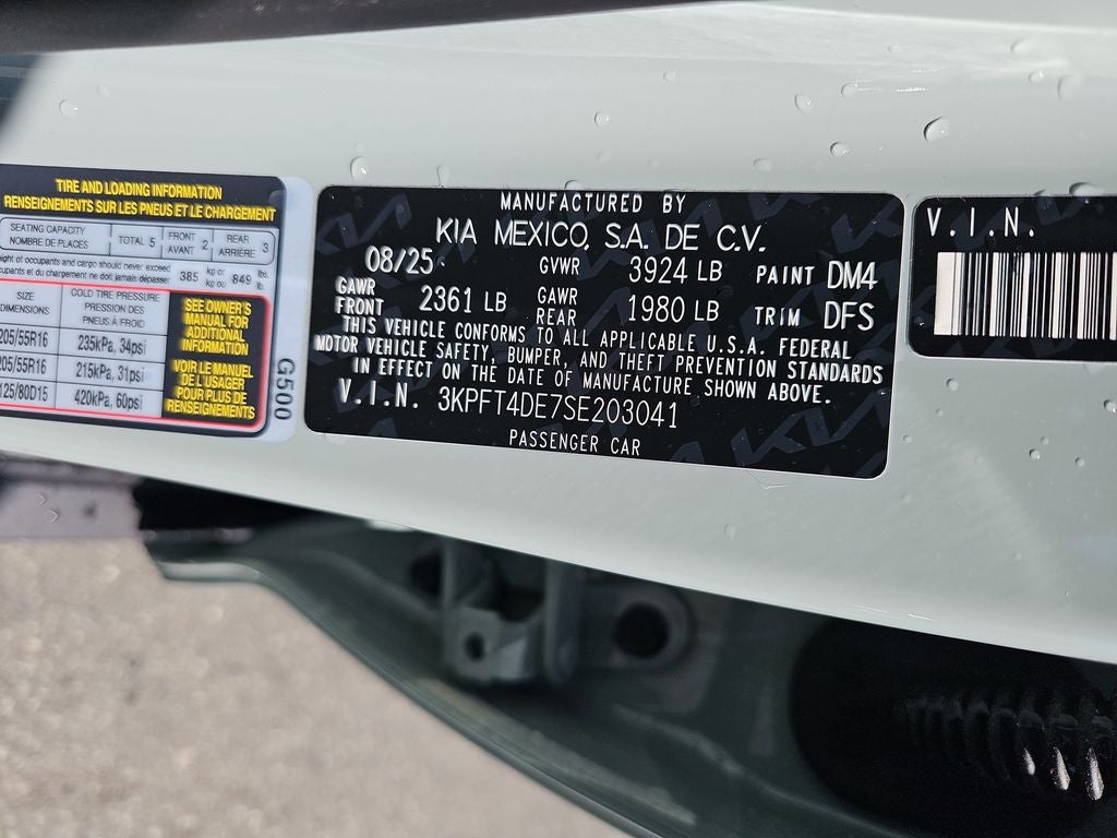 2025 Kia K4 LXS