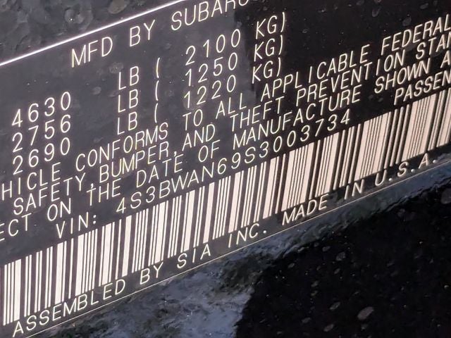 2025 Subaru Legacy Limited