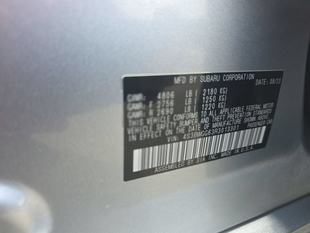 2024 Subaru Legacy Sport