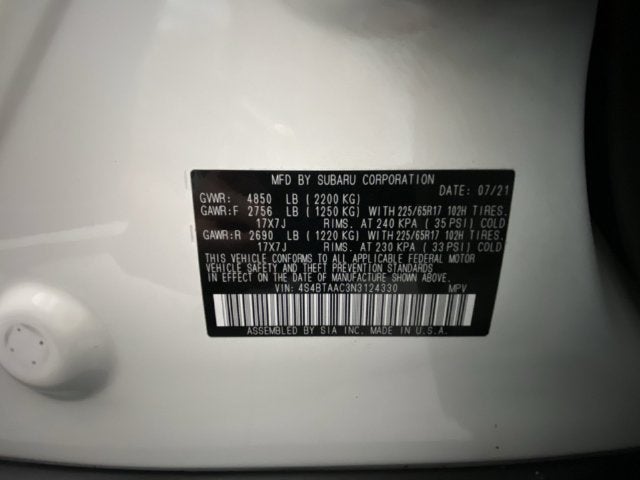 2022 Subaru Outback 2.5i