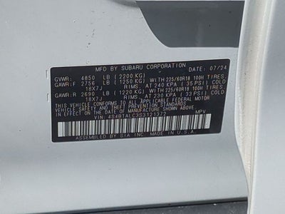 2025 Subaru Outback Onyx Edition