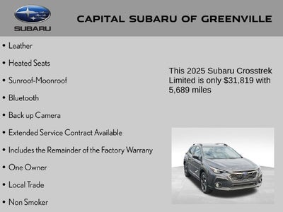 2025 Subaru Crosstrek Limited