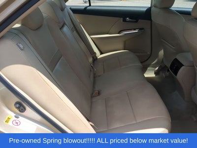 2012 Toyota Camry XLE