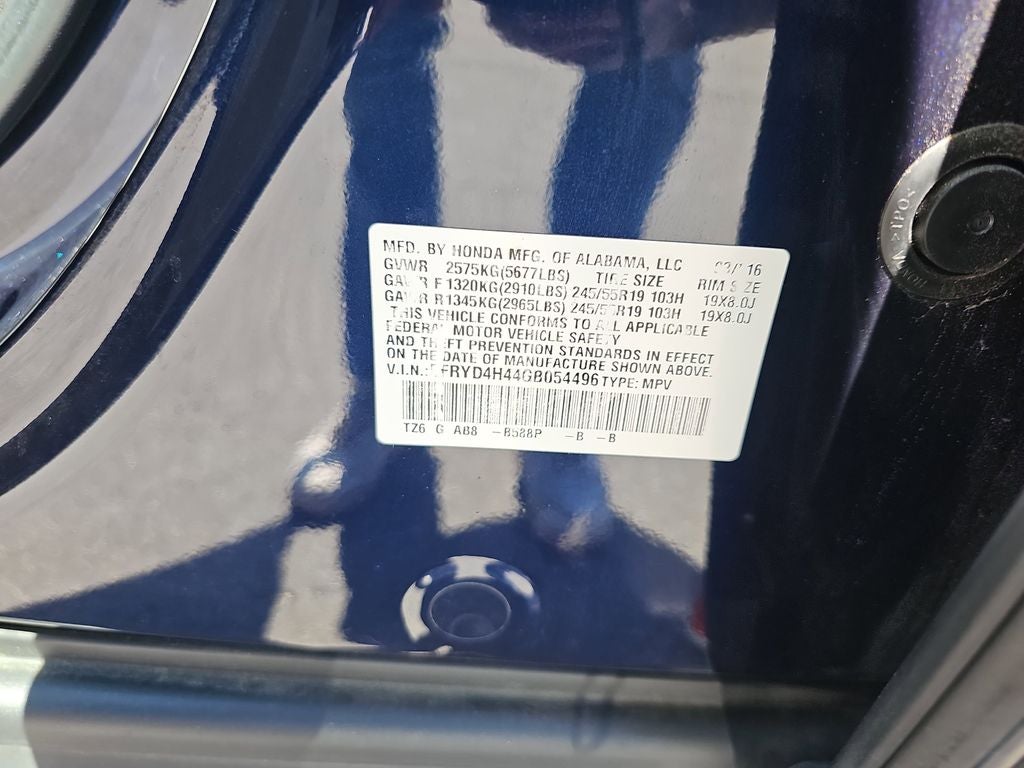 2016 Acura MDX 3.5L SH-AWD w/Technology Package