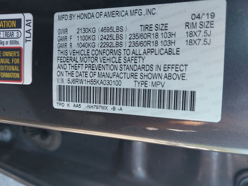 2019 Honda CR-V EX