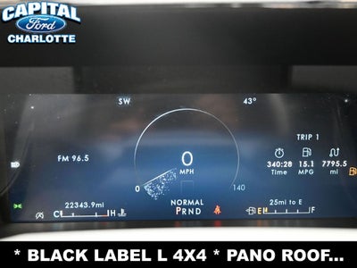 2023 Lincoln Navigator L Black Label