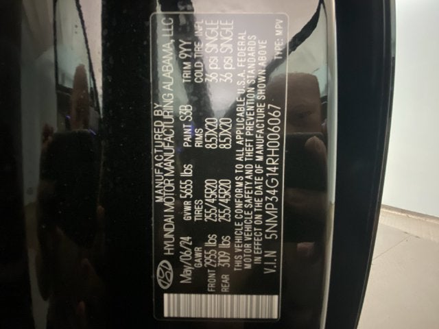 2024 Hyundai Santa Fe Hybrid Limited