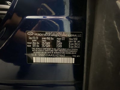 2020 Hyundai Santa Fe SEL