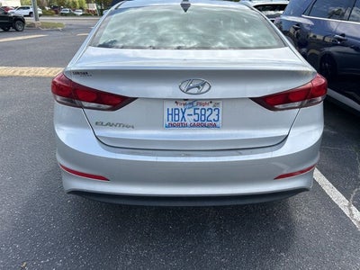2018 Hyundai Elantra Value Edition
