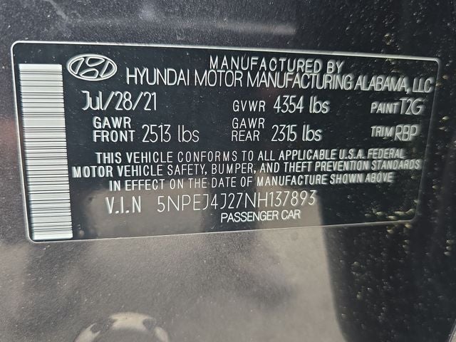 2022 Hyundai Sonata SEL Plus