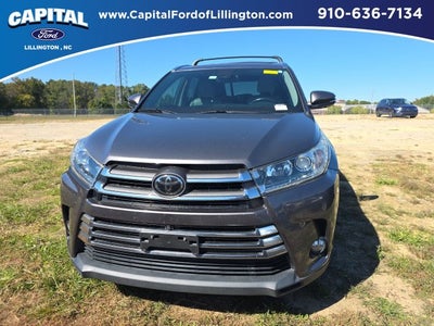 2018 Toyota Highlander Limited Platinum
