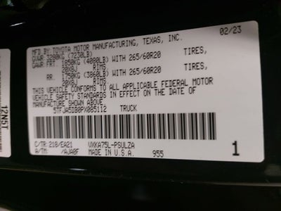 2023 Toyota Tundra Limited