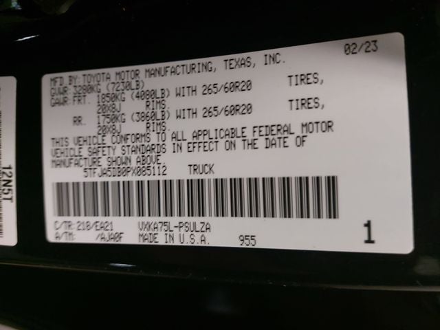 2023 Toyota Tundra Limited