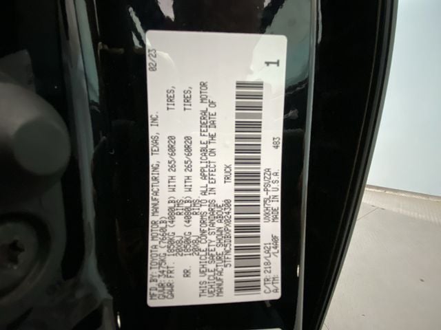 2023 Toyota Tundra Hybrid Platinum