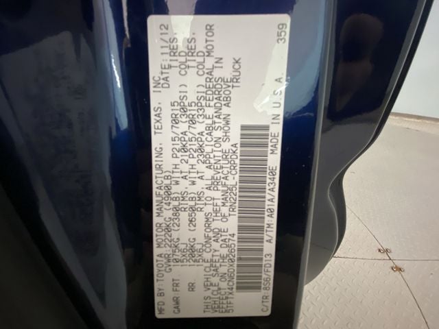 2013 Toyota Tacoma Base