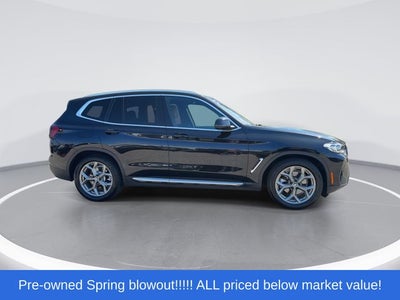2022 BMW X3 sDrive30i