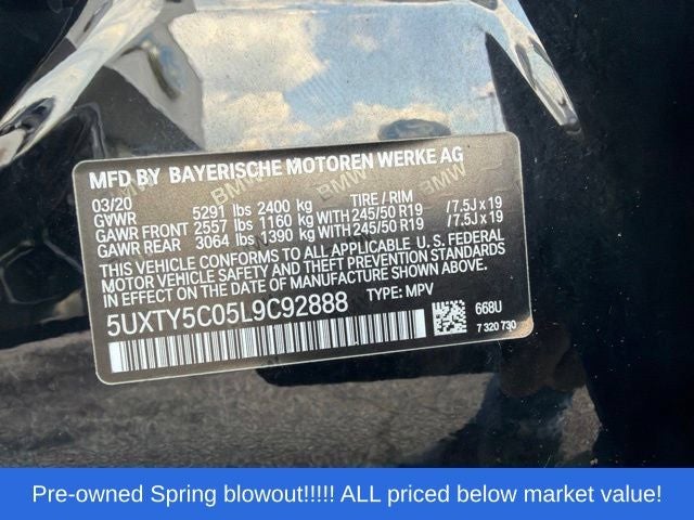 2020 BMW X3 xDrive30i