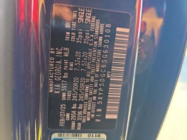 2025 Kia Telluride SX-Prestige