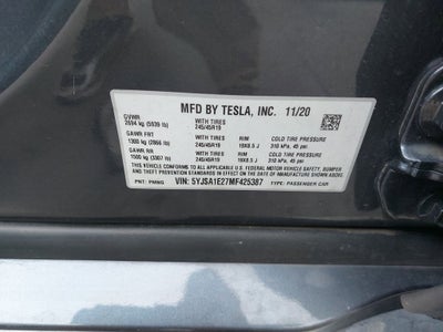 2021 Tesla Model S Long Range
