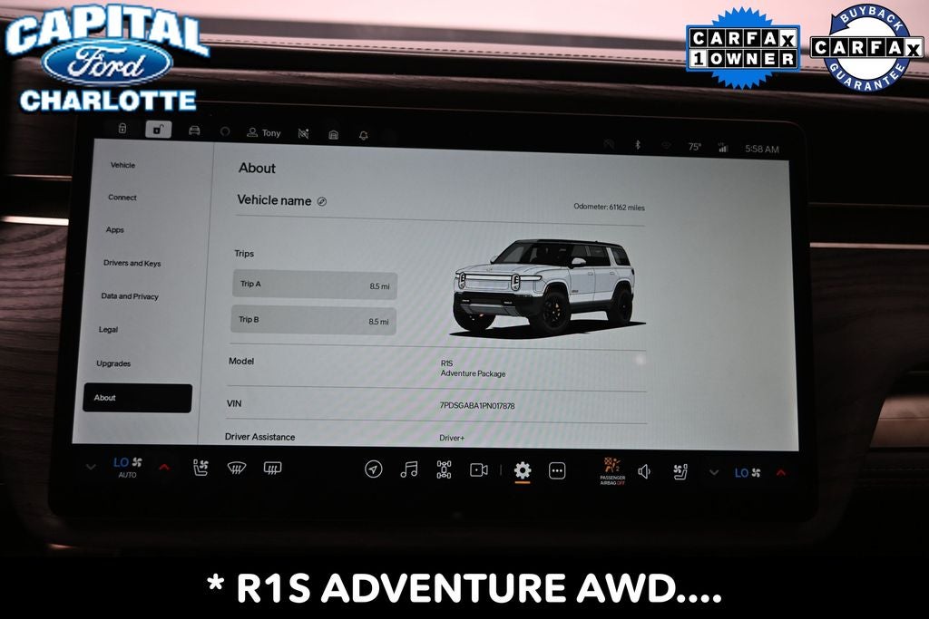 2023 Rivian R1S Adventure