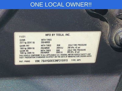 2022 Tesla Model Y Long Range