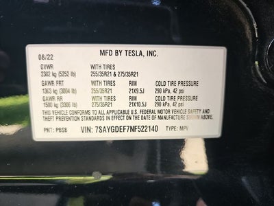 2022 Tesla Model Y Performance