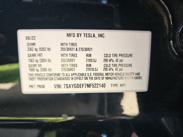 2022 Tesla Model Y Performance