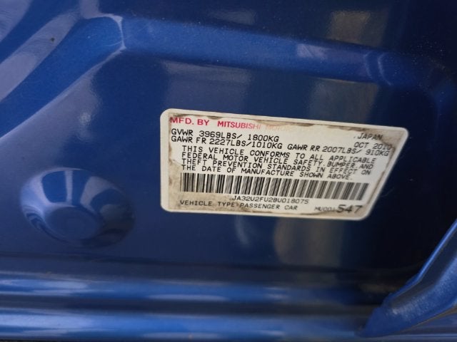 2011 Mitsubishi Lancer ES